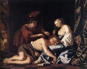 COUWENBERGH, Christiaen van The Capture of Samson dg painting